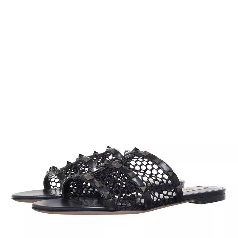 Valentino Garavani Sandalen - Sandal Rockstud - Gr. 36 (EU) - in Schwarz - für Damen von Valentino Garavani