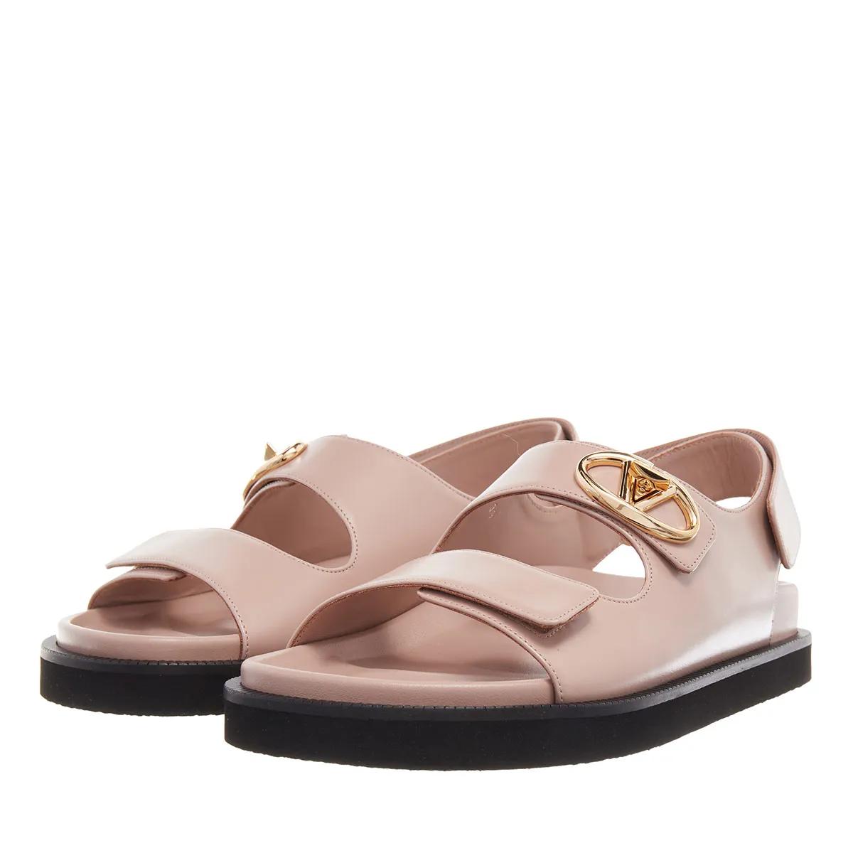 Valentino Garavani Sandalen - Sandal Vlogo - Gr. 36 (EU) - in Beige - für Damen von Valentino Garavani