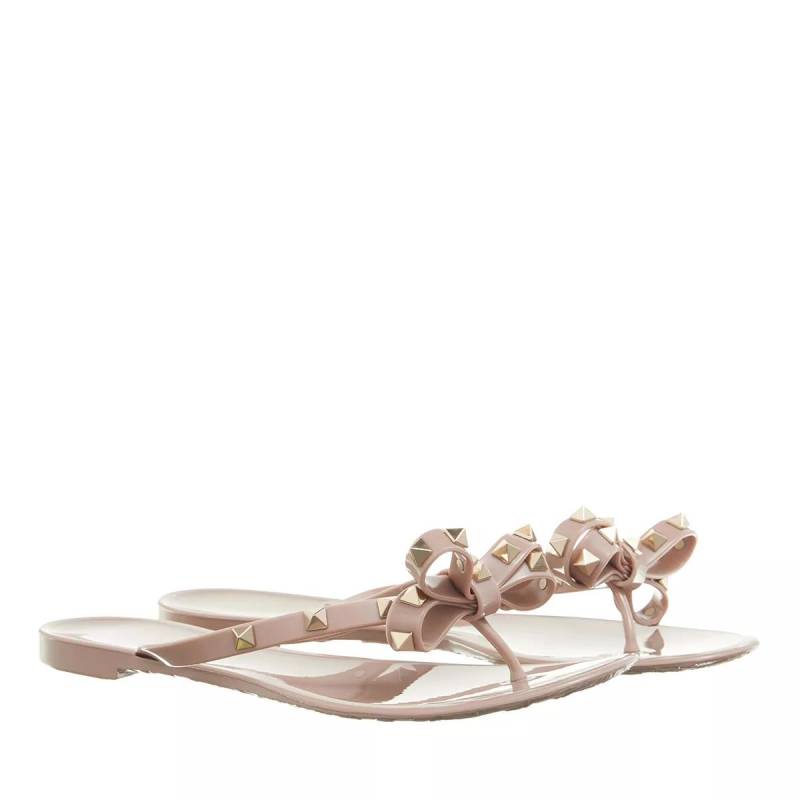 Valentino Garavani Sandalen - Thong Summer Rockstud - Gr. 36 (EU) - in Beige - für Damen von Valentino Garavani