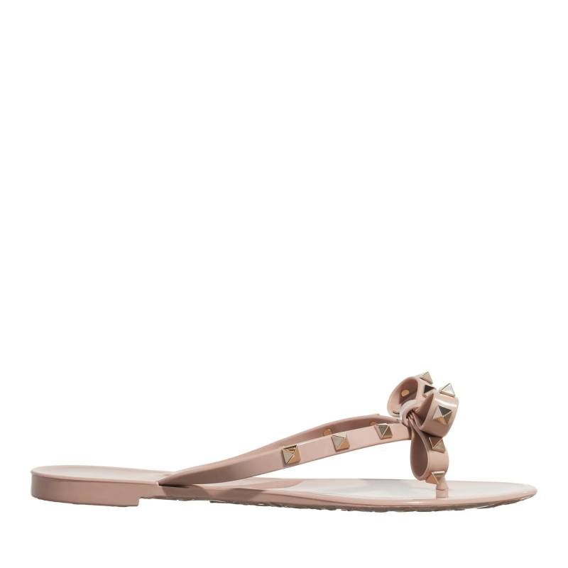 Valentino Garavani Sandalen - Thong Summer Rockstud Sandals - Gr. 37 (EU) - in Rosa - für Damen von Valentino Garavani