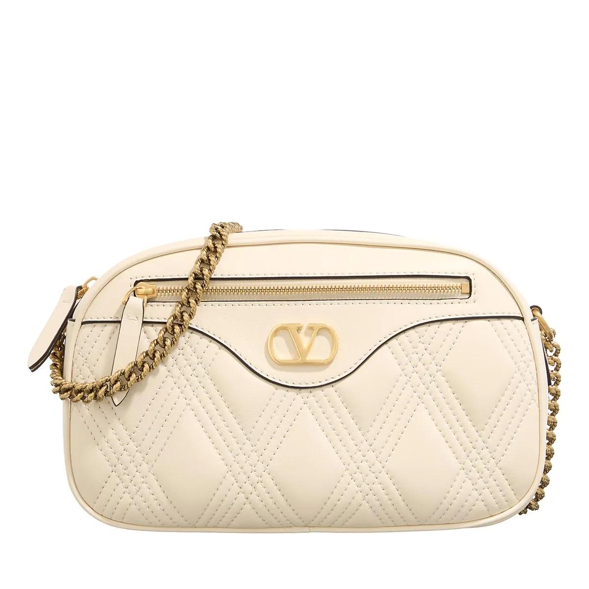 Valentino Garavani Schultertasche - Cross Body Bag - Gr. unisize - in Creme - für Damen von Valentino Garavani