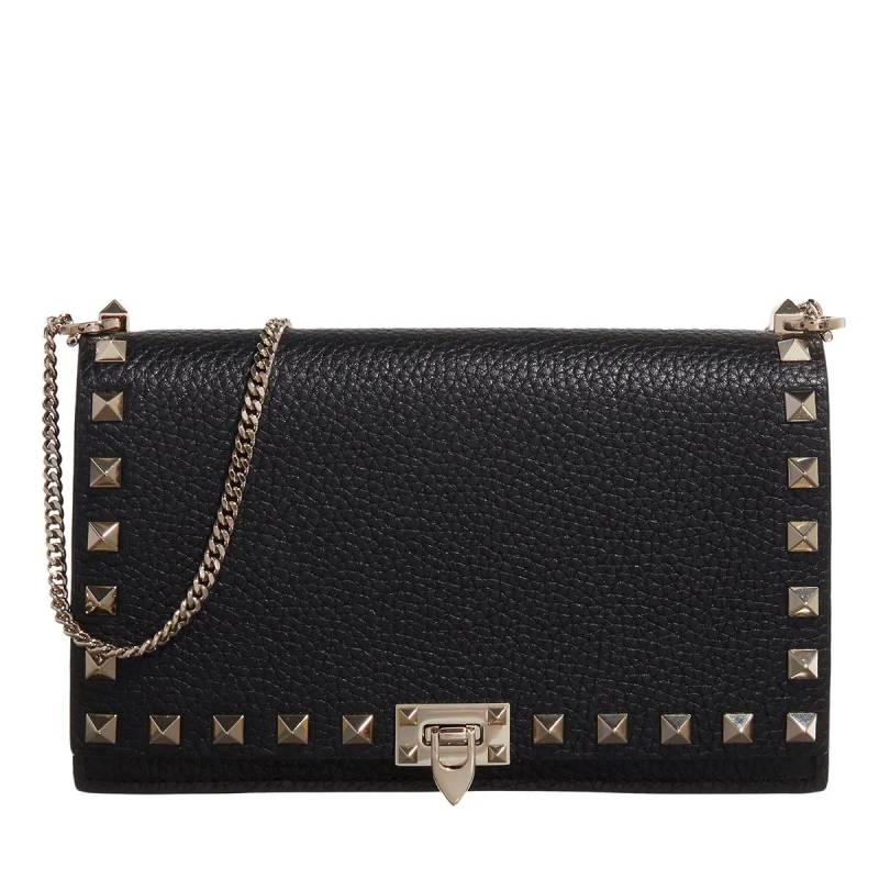 Valentino Garavani Schultertasche - Mini Bag Rockstud - Gr. unisize - in Schwarz - für Damen von Valentino Garavani