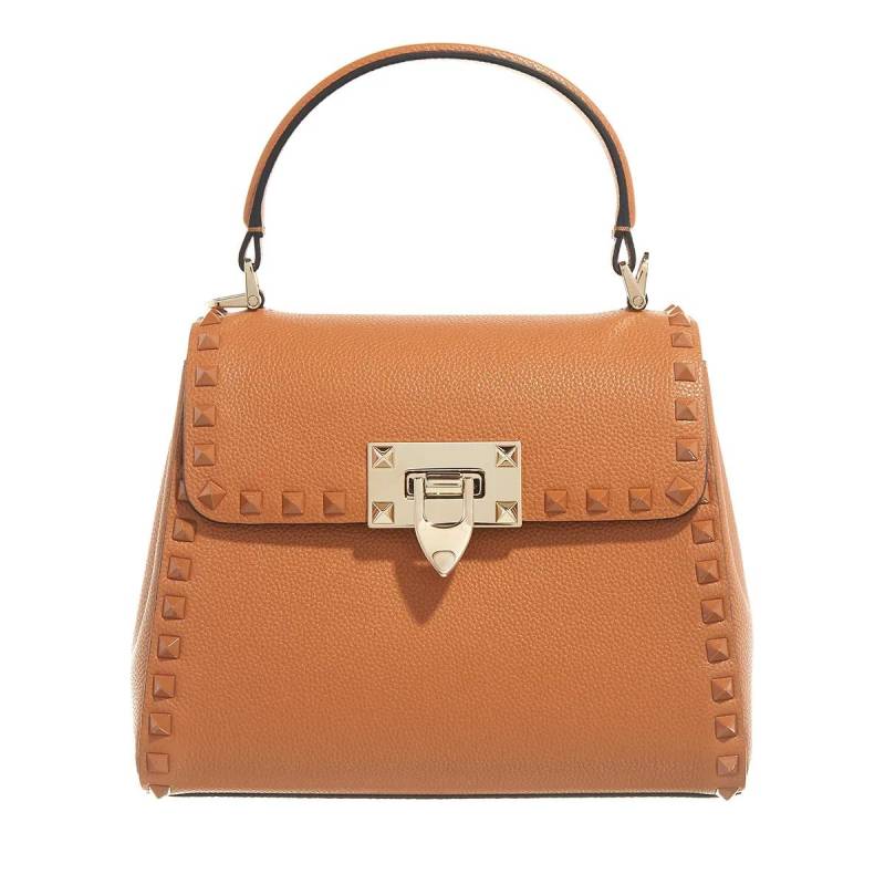 Valentino Garavani Schultertasche - Small Shoulder Bag - Gr. unisize - in Cognacbraun - für Damen von Valentino Garavani