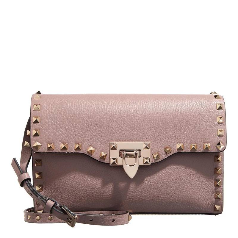 Valentino Garavani Schultertasche - Small Shoulder Bag Rockstud - Gr. unisize - in Rosa - für Damen von Valentino Garavani