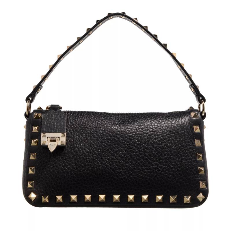 Valentino Garavani Schultertasche - Small Shoulder Bag Rockstud - Gr. unisize - in Schwarz - für Damen von Valentino Garavani