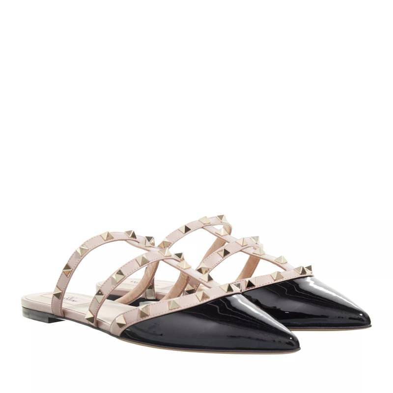 Valentino Garavani Slipper & Pantoletten - Rockstud Flat Mules - Gr. 36 (EU) - in Rosa - für Damen von Valentino Garavani