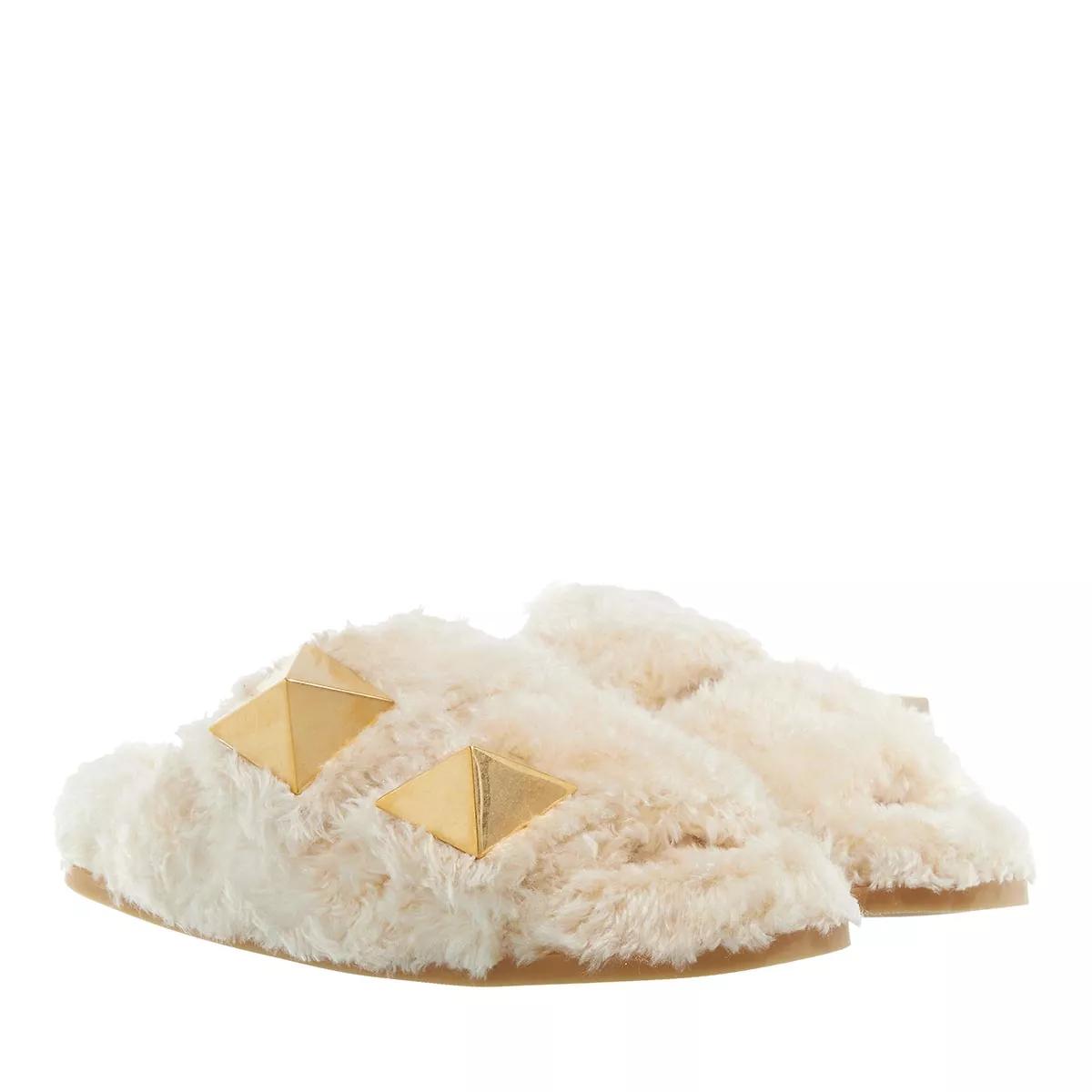 Valentino Garavani Slipper & Pantoletten - Shoes - Gr. 39 (EU) - in Creme - für Damen von Valentino Garavani