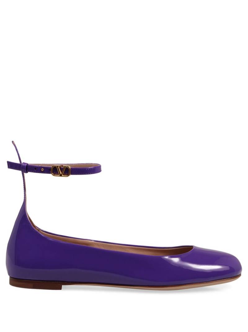 Valentino Garavani Tan-Go ballerina shoes - Purple von Valentino Garavani