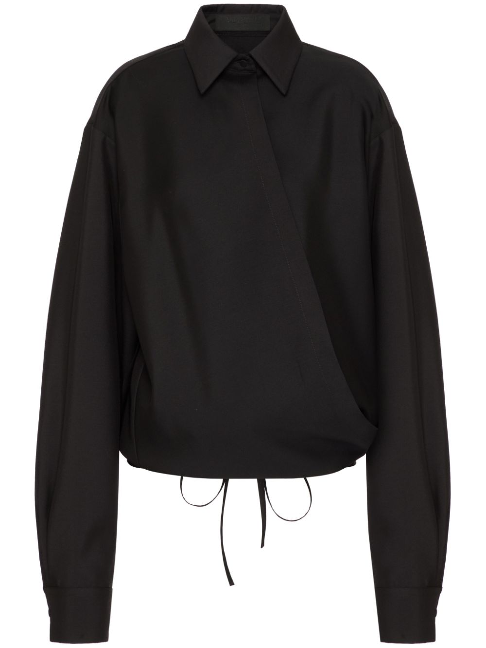 Valentino Garavani Techno Light long-sleeve shirt - Black von Valentino Garavani