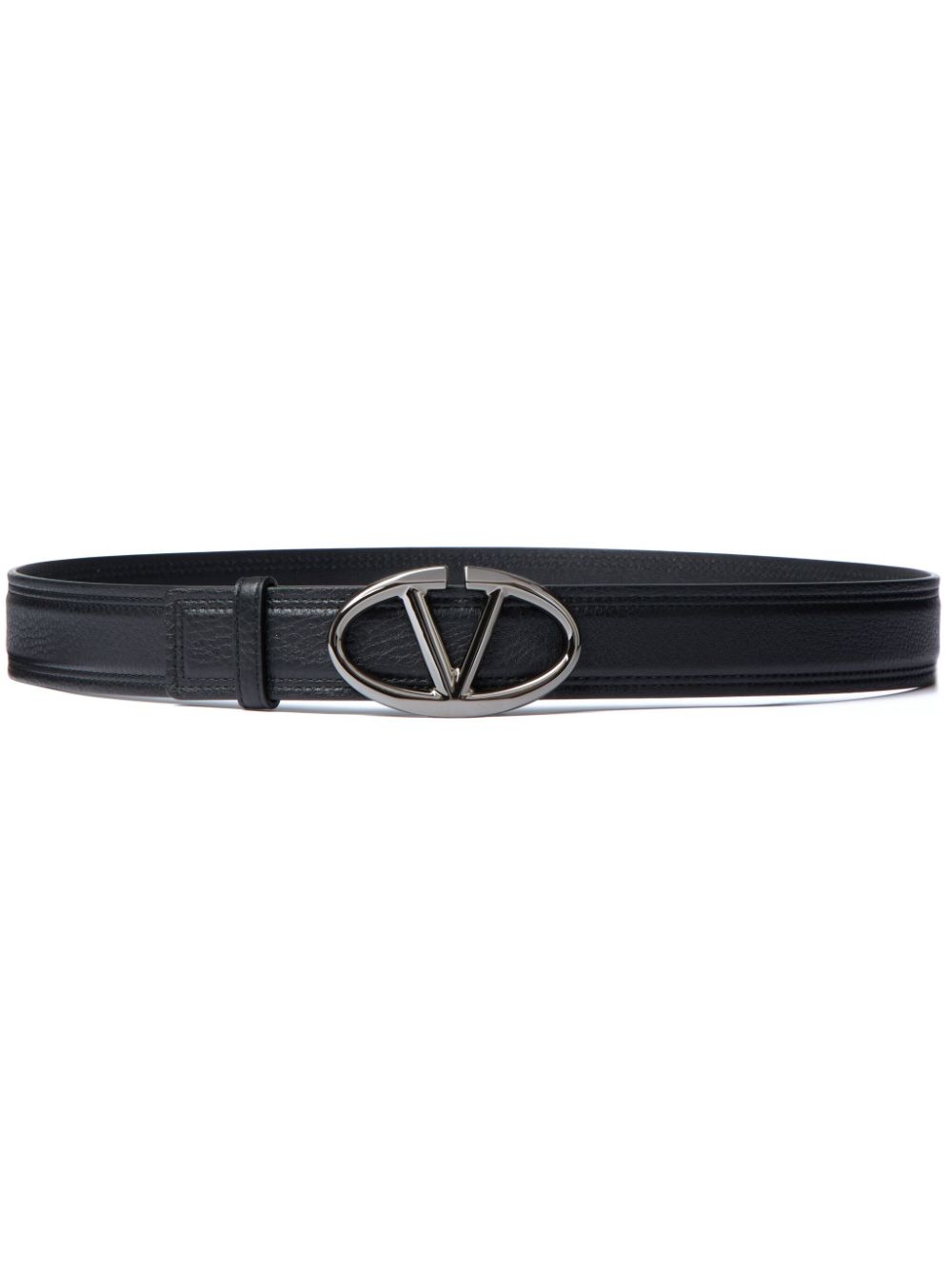 Valentino Garavani The Bold Edition VLogo belt - Black von Valentino Garavani