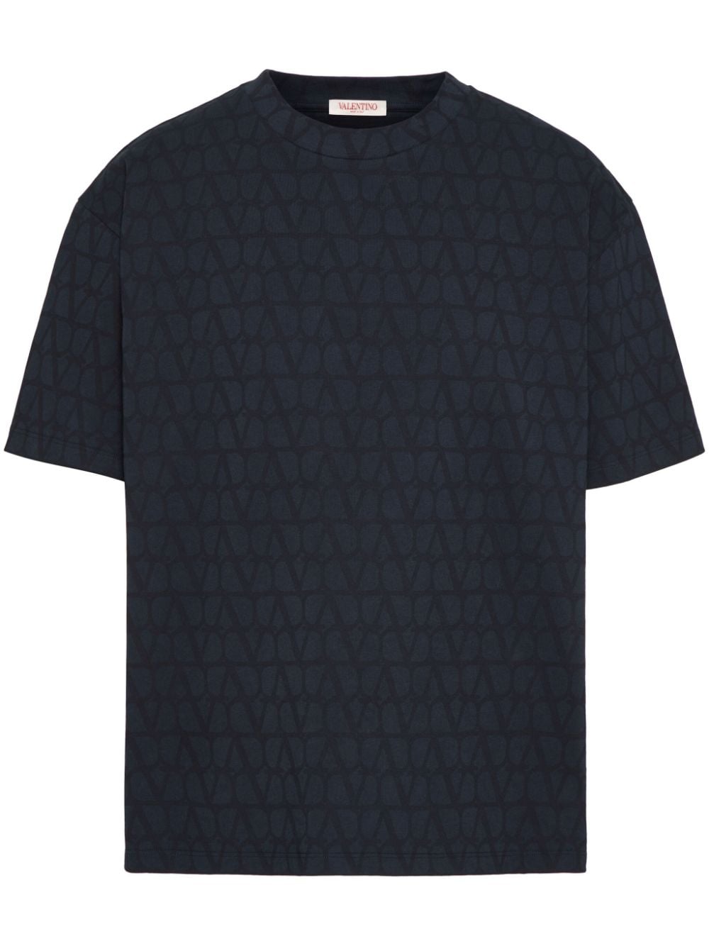 Valentino Garavani Toile Iconographe cotton T-shirt - Blue von Valentino Garavani