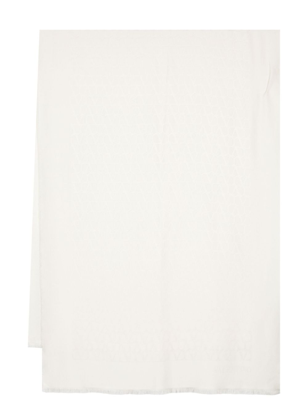 Valentino Garavani Toile Iconographe-jacquard scarf - White von Valentino Garavani