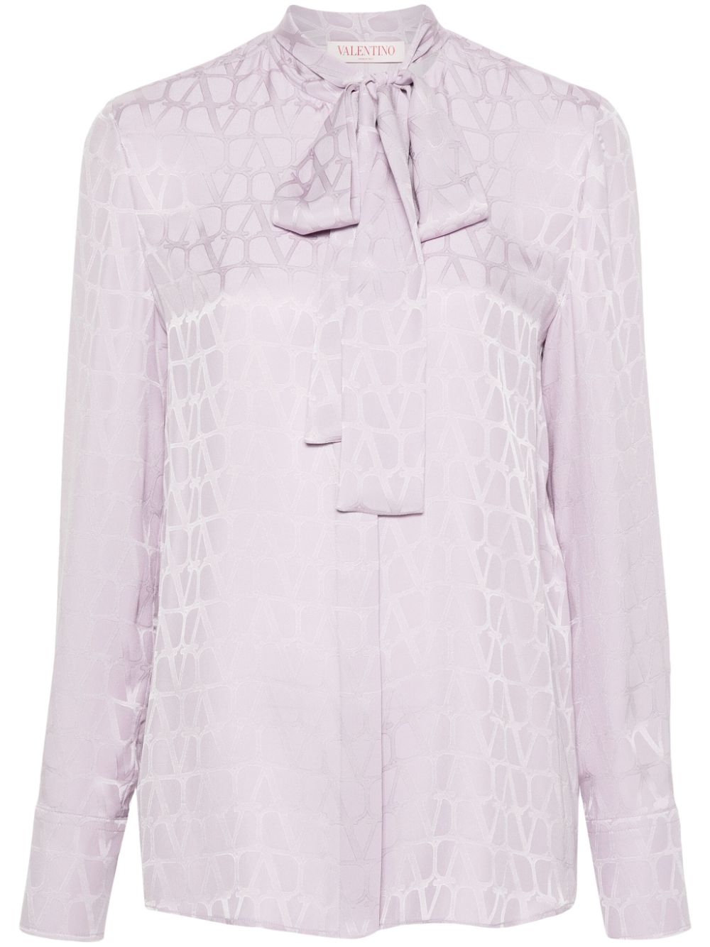 Valentino Garavani Toile-Iconographe-jacquard shirt - Purple von Valentino Garavani