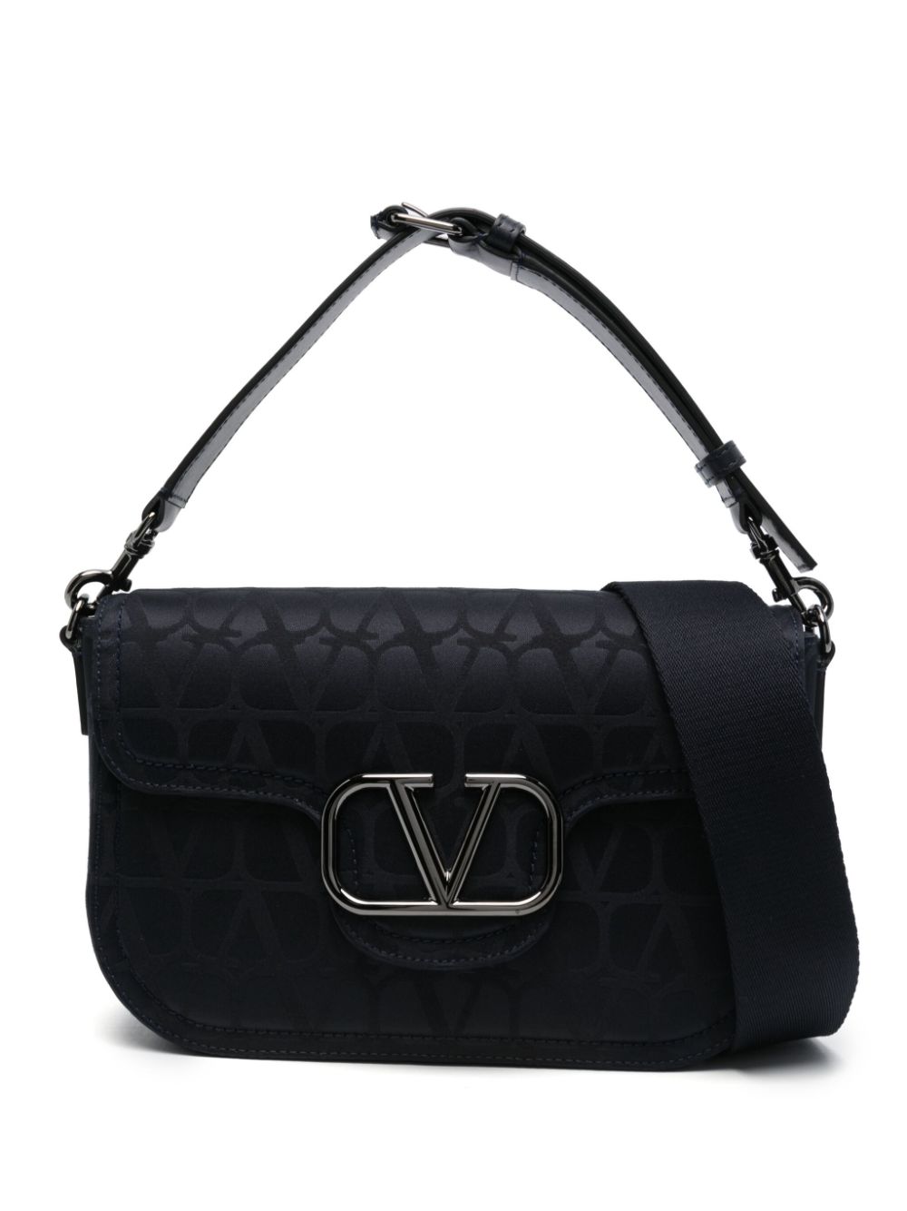 Valentino Garavani Toile Iconographe shoulder bag - Blue von Valentino Garavani