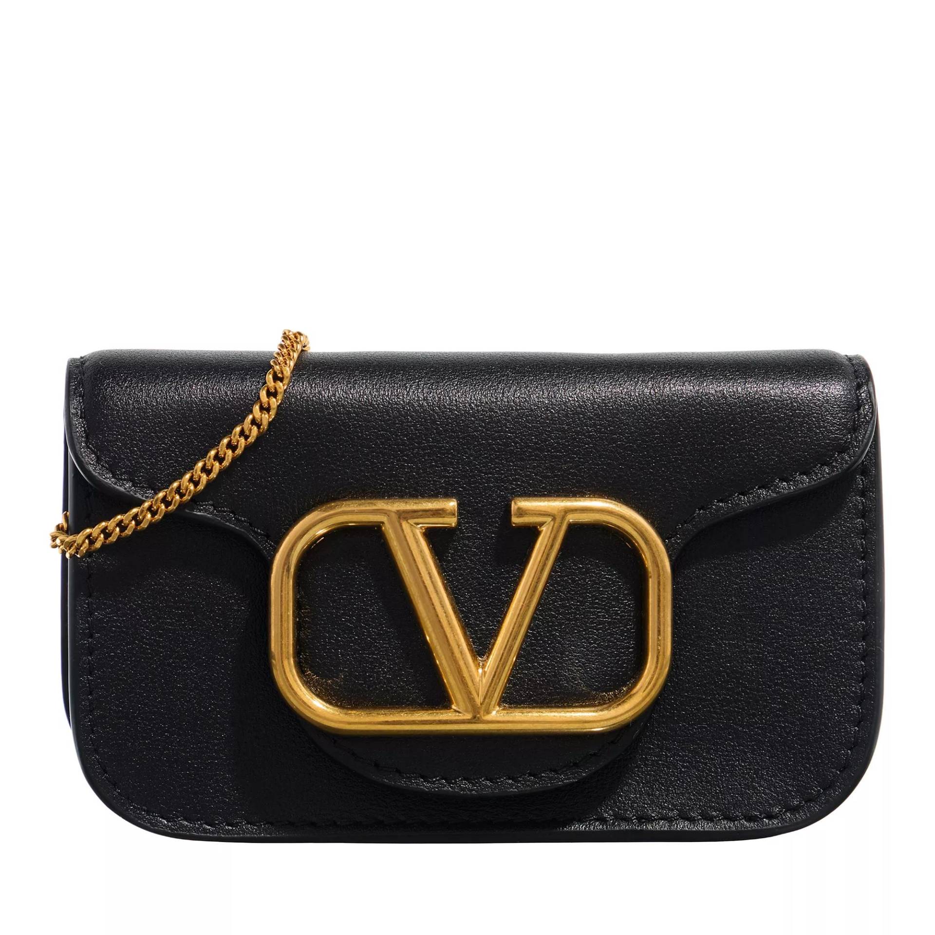 Valentino Garavani Schultertasche - Belt Bag Loco' - Gr. unisize - in Schwarz - für Damen von Valentino Garavani