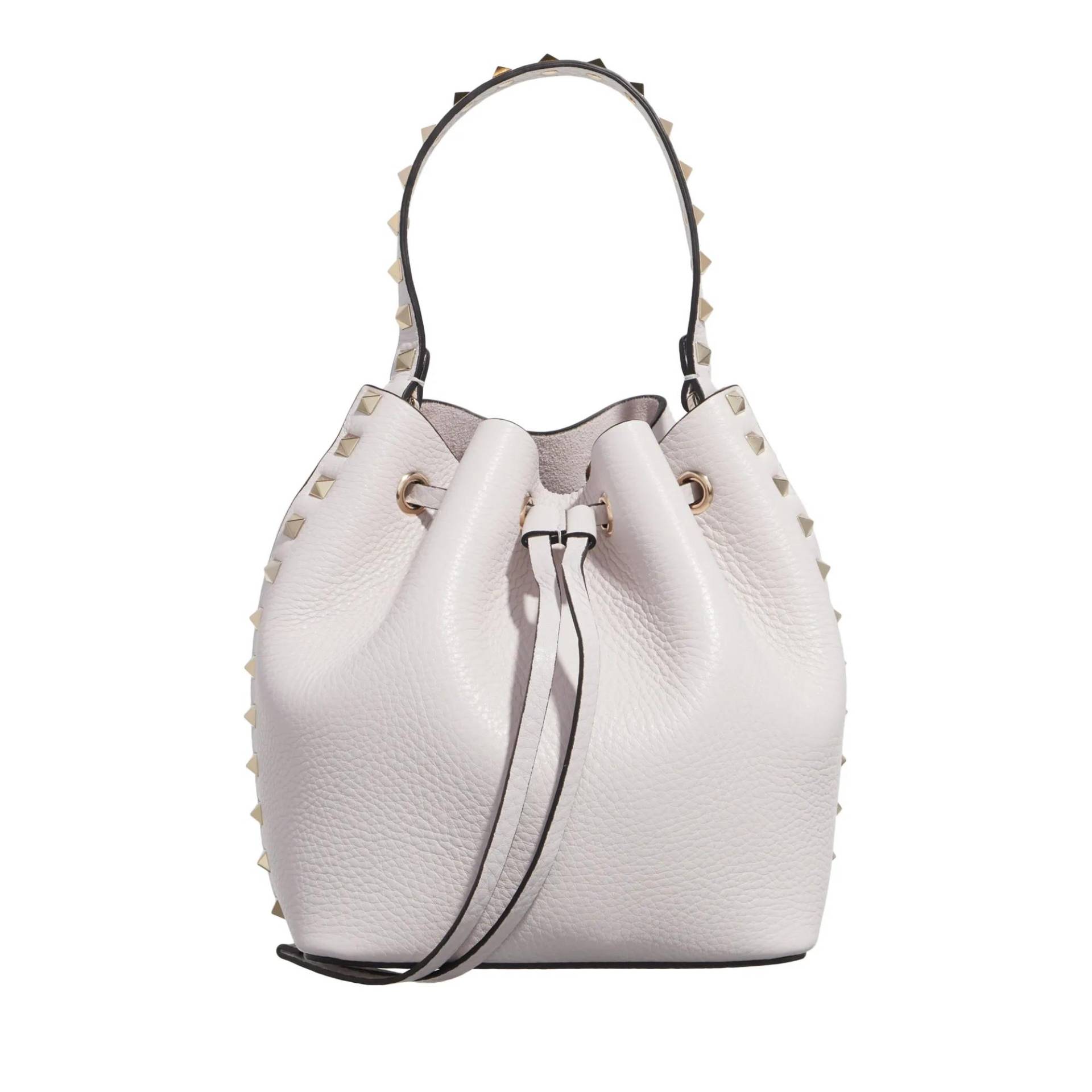 Valentino Garavani Umhängetasche - Drawstring Bag Rockstud - Gr. unisize - in Lila - für Damen von Valentino Garavani