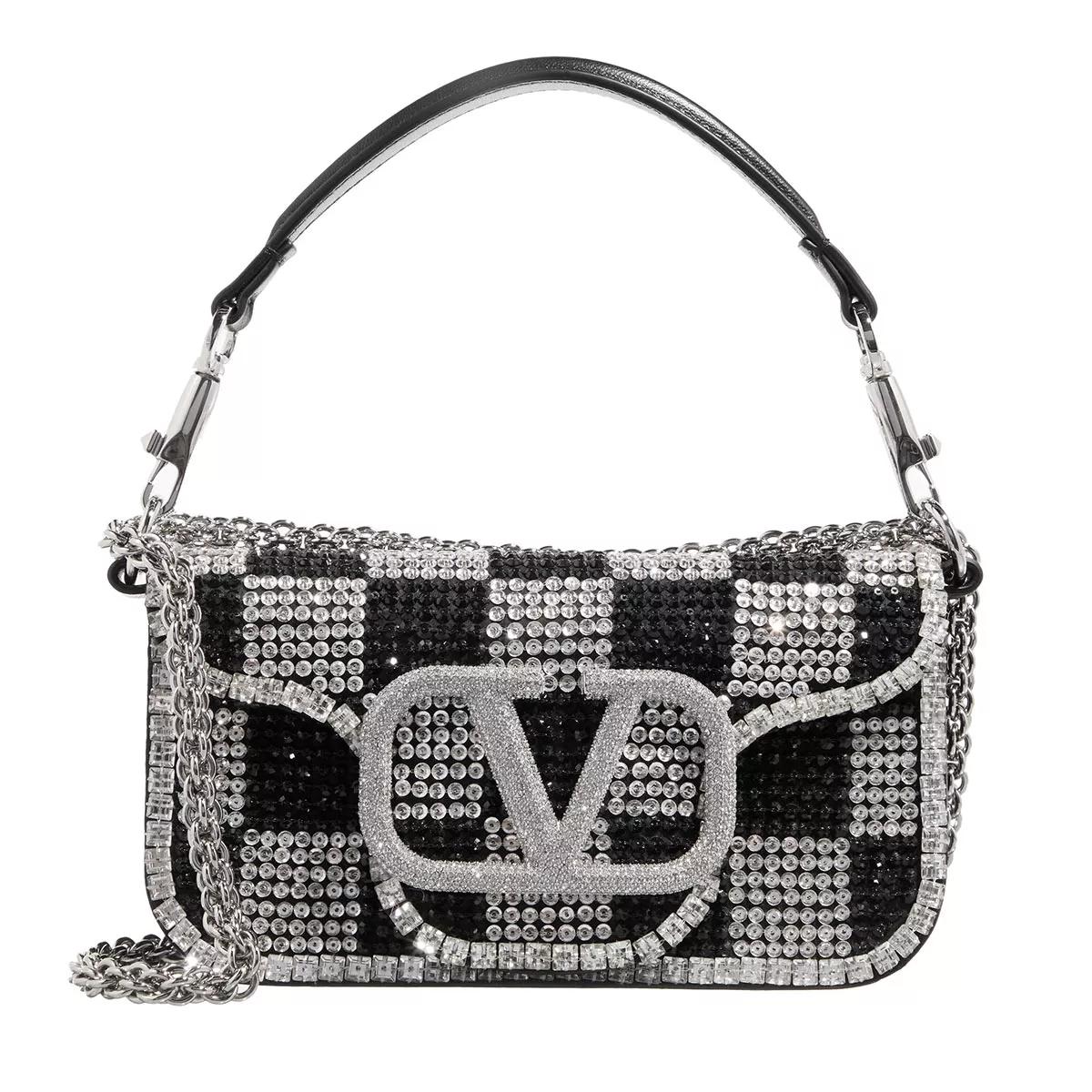 Valentino Garavani Umhängetasche - Loco Shoulder Bag - Gr. unisize - in Schwarz - für Damen von Valentino Garavani