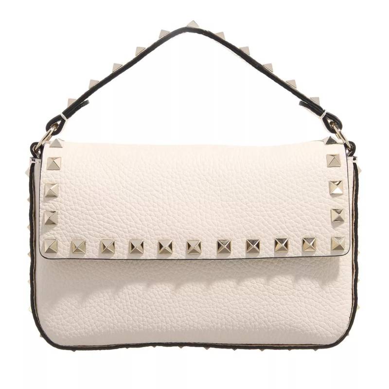 Valentino Garavani Umhängetasche - Mini Bag Rockstud - Gr. unisize - in Creme - für Damen von Valentino Garavani