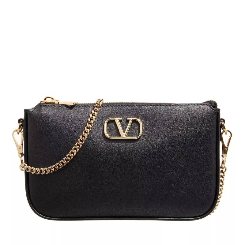 Valentino Garavani Umhängetasche - Mini Bag Vlogo Signature - Gr. unisize - in Schwarz - für Damen von Valentino Garavani