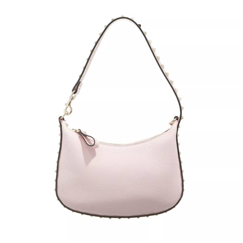 Valentino Garavani Schultertasche - Mini Hobo Rockstud - Gr. unisize - in Rosa - für Damen von Valentino Garavani