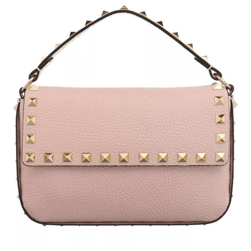 Valentino Garavani Umhängetasche - Mini Rockstud Crossbody Bag - Gr. unisize - in Rosa - für Damen von Valentino Garavani