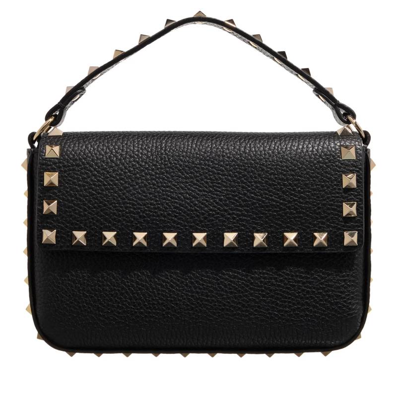 Valentino Garavani Umhängetasche - Mini Rockstud Crossbody Bag - Gr. unisize - in Schwarz - für Damen von Valentino Garavani