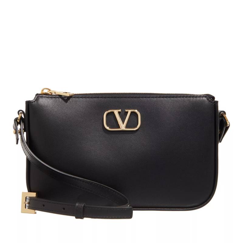 Valentino Garavani Schultertasche - Pouch Vlogo Signature - Gr. unisize - in Schwarz - für Damen von Valentino Garavani