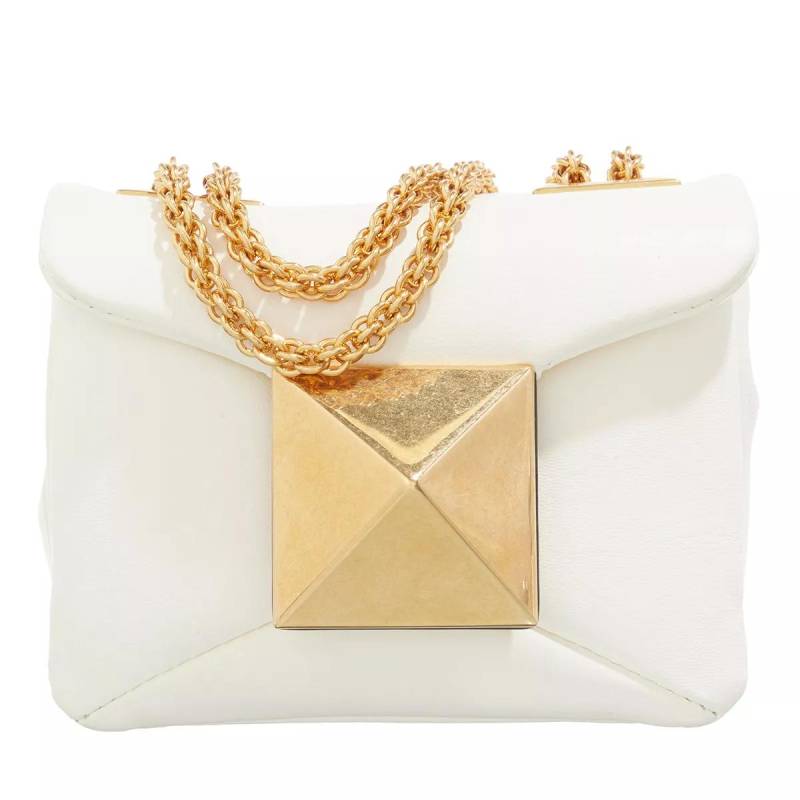 Valentino Garavani Schultertasche - One Stud Shoulder Bag - Gr. unisize - in Creme - für Damen von Valentino Garavani