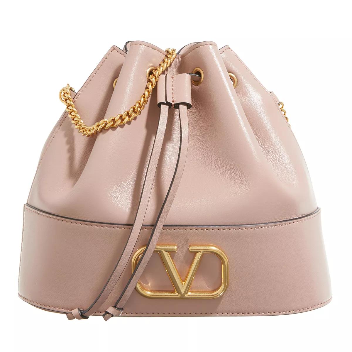 Valentino Garavani Umhängetasche - Pouch Vlogo Signature - Gr. unisize - in Rosa - für Damen von Valentino Garavani