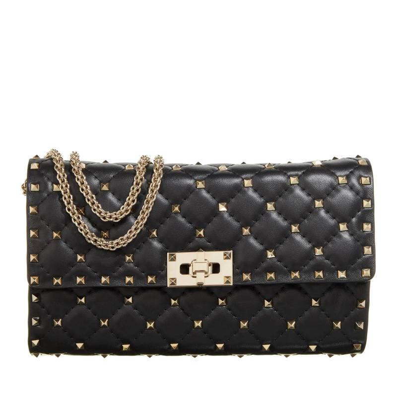 Valentino Garavani Schultertasche - Rockstud Spike Shoulder Bag - Gr. unisize - in Schwarz - für Damen von Valentino Garavani