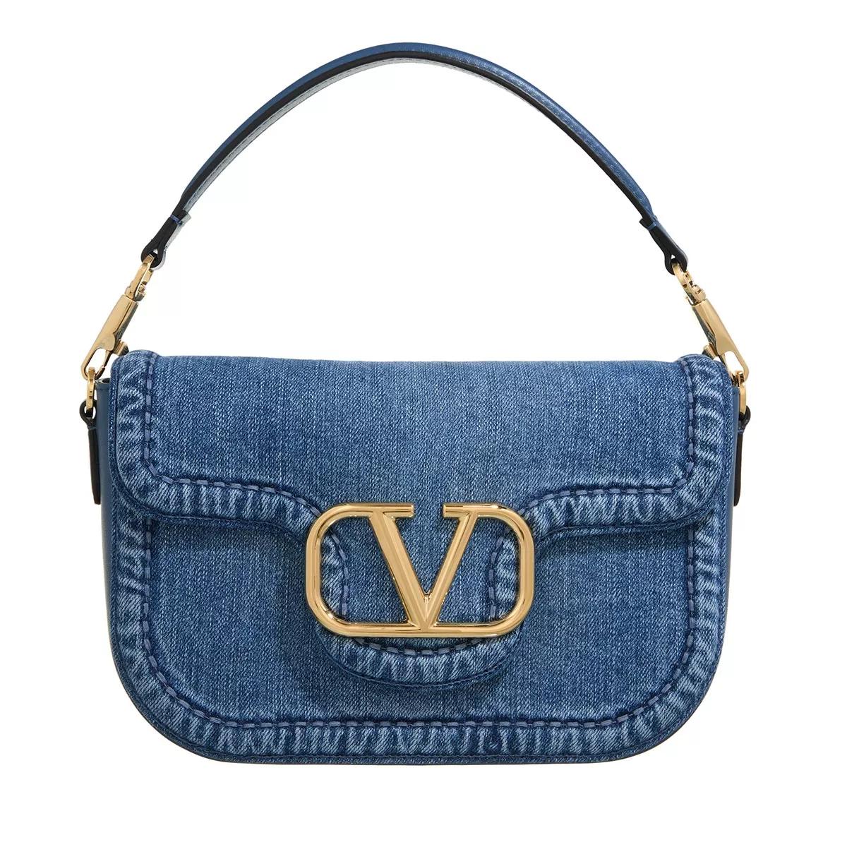 Valentino Garavani Umhängetasche - Shoulder Bag Alltime - Gr. unisize - in Blau - für Damen von Valentino Garavani