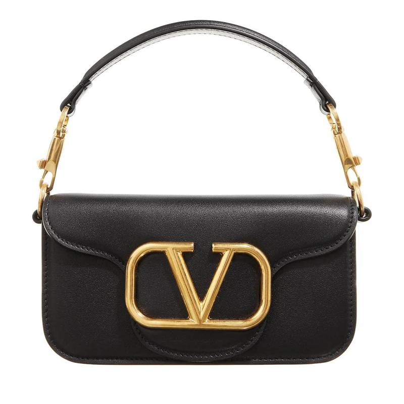 Valentino Garavani Schultertasche - Small Loco Shoulder Bag - Gr. unisize - in Schwarz - für Damen von Valentino Garavani