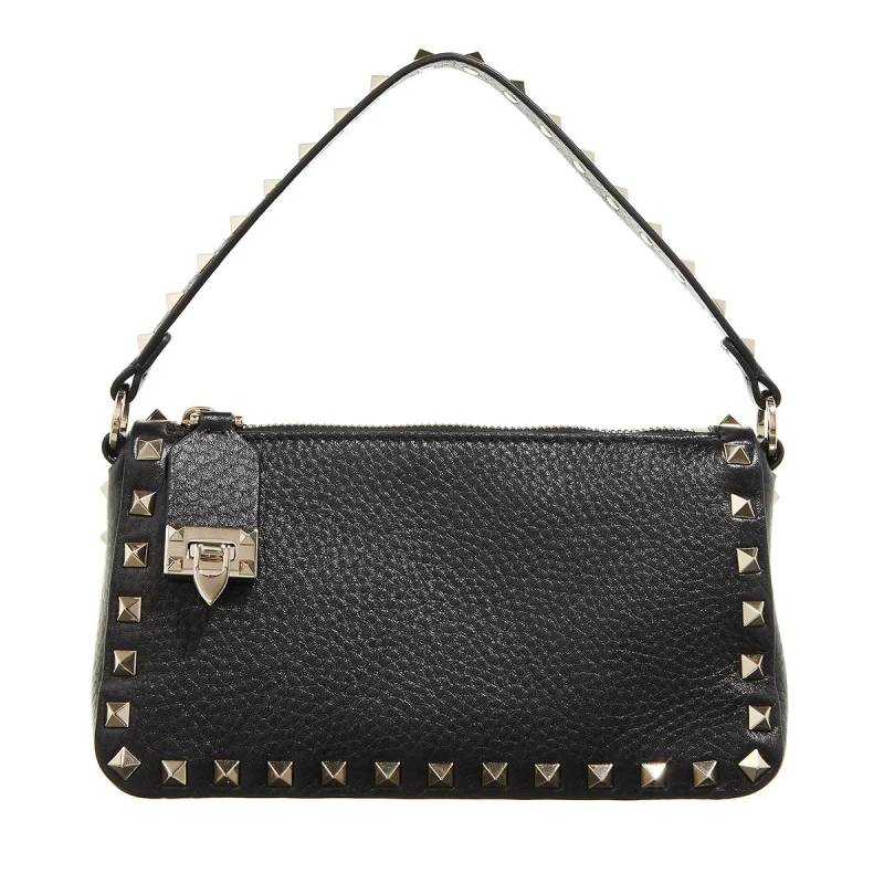 Valentino Garavani Schultertasche - Small Rockstud Shoulder Bag - Gr. unisize - in Schwarz - für Damen von Valentino Garavani