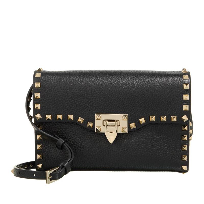 Valentino Garavani Schultertasche - Small Shoulder Bag Rockstud - Gr. unisize - in Schwarz - für Damen von Valentino Garavani