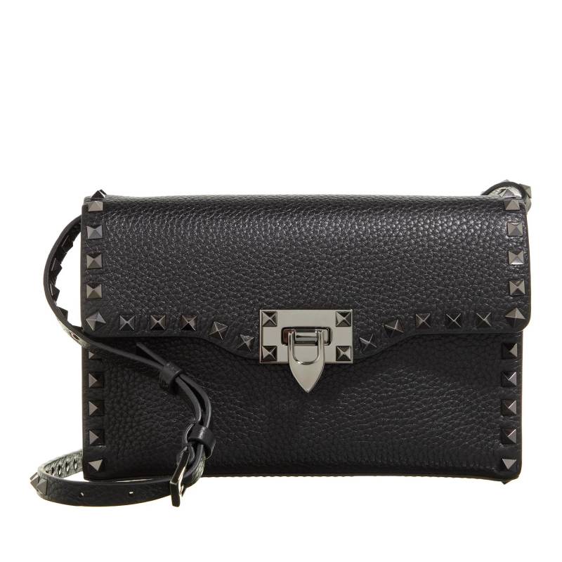 Valentino Garavani Schultertasche - Small Shoulder Bag Rockstud - Gr. unisize - in Schwarz - für Damen von Valentino Garavani