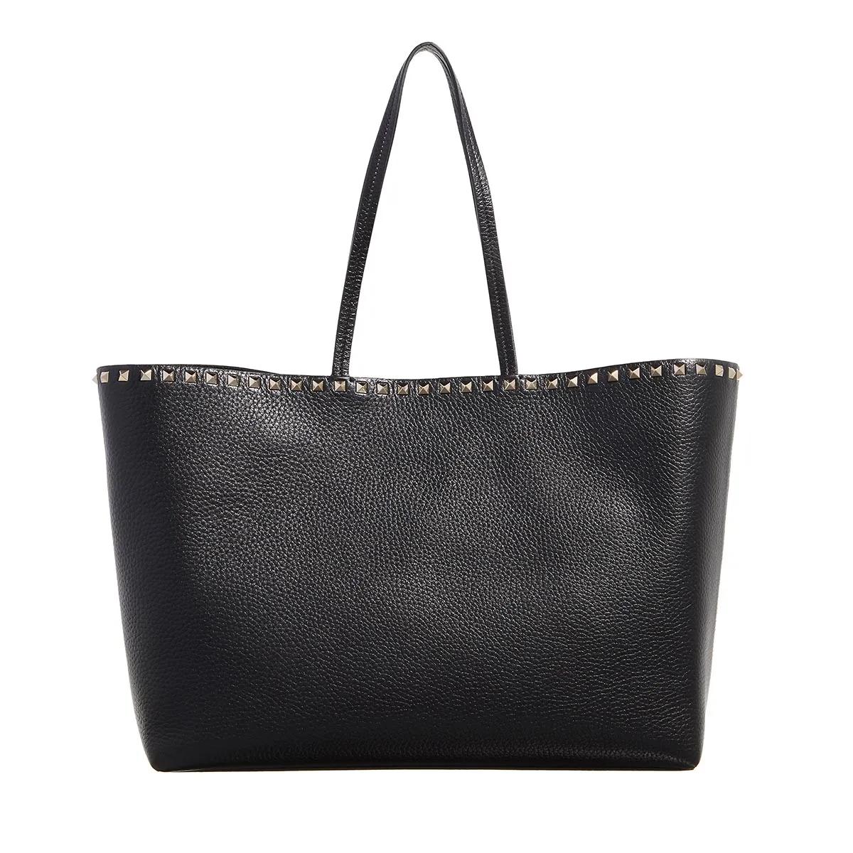 Valentino Garavani Schultertasche - Tote Rockstud - Gr. unisize - in Schwarz - für Damen von Valentino Garavani