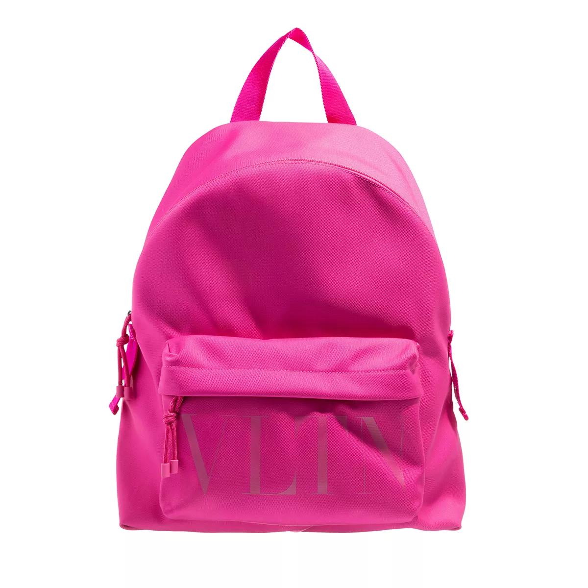 Valentino Garavani Umhängetasche - VLTN Logo Backpack - Gr. unisize - in Rosa - für Damen von Valentino Garavani