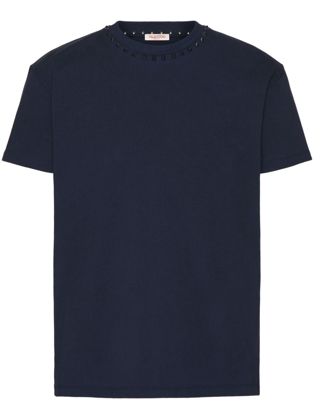 Valentino Garavani Untitled studded crew-neck T-shirt - Blue von Valentino Garavani