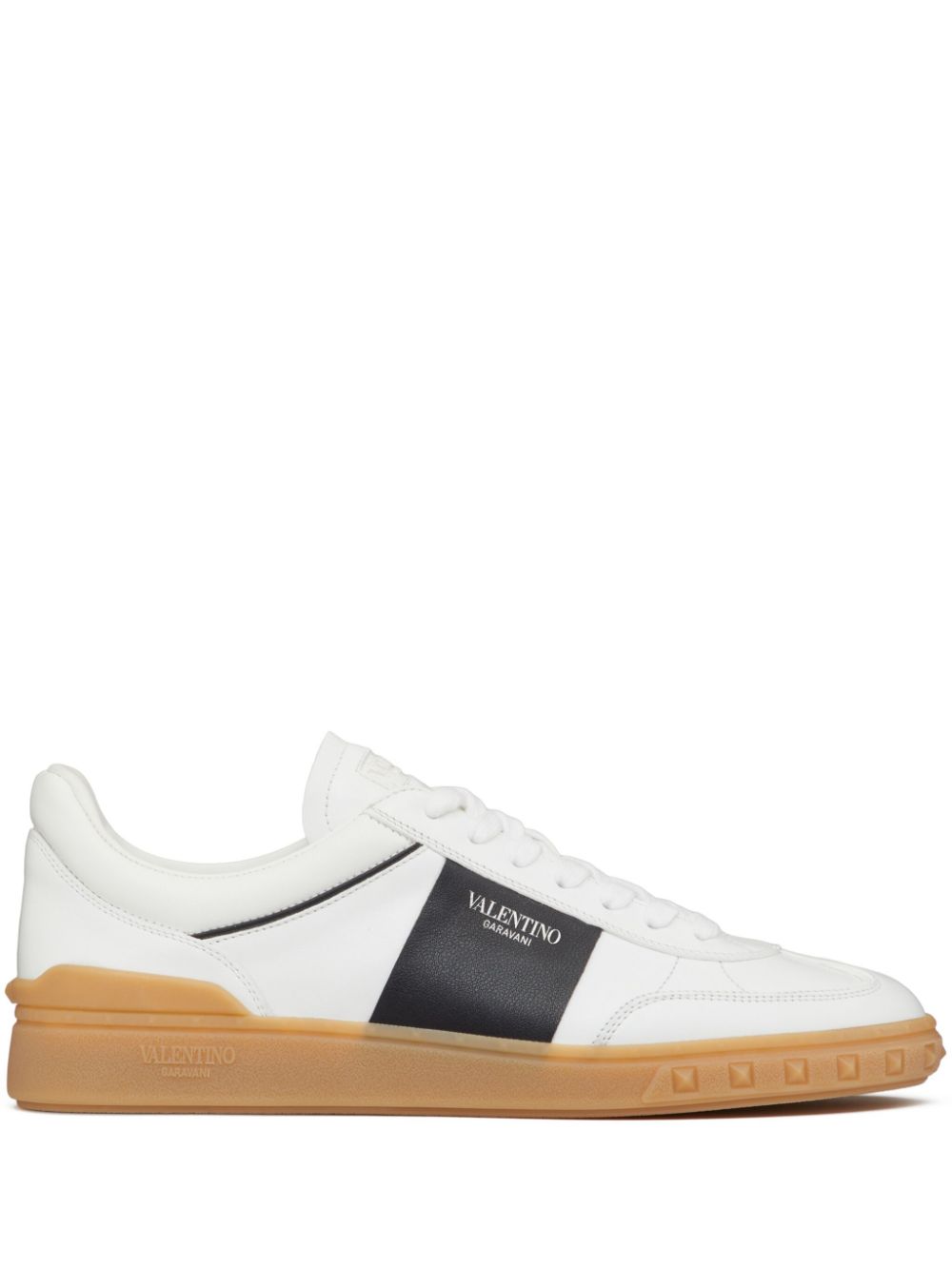 Valentino Garavani Upvillage leather sneakers - White von Valentino Garavani