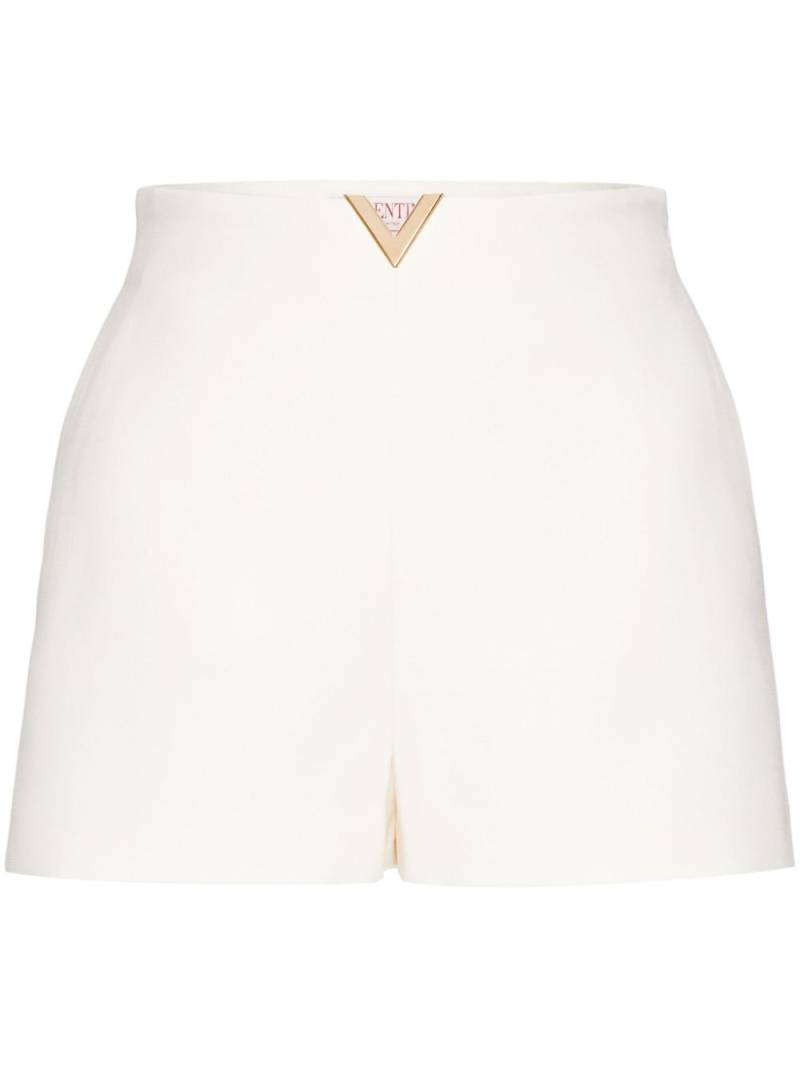 Valentino Garavani Crepe Couture tailored shorts - White von Valentino Garavani