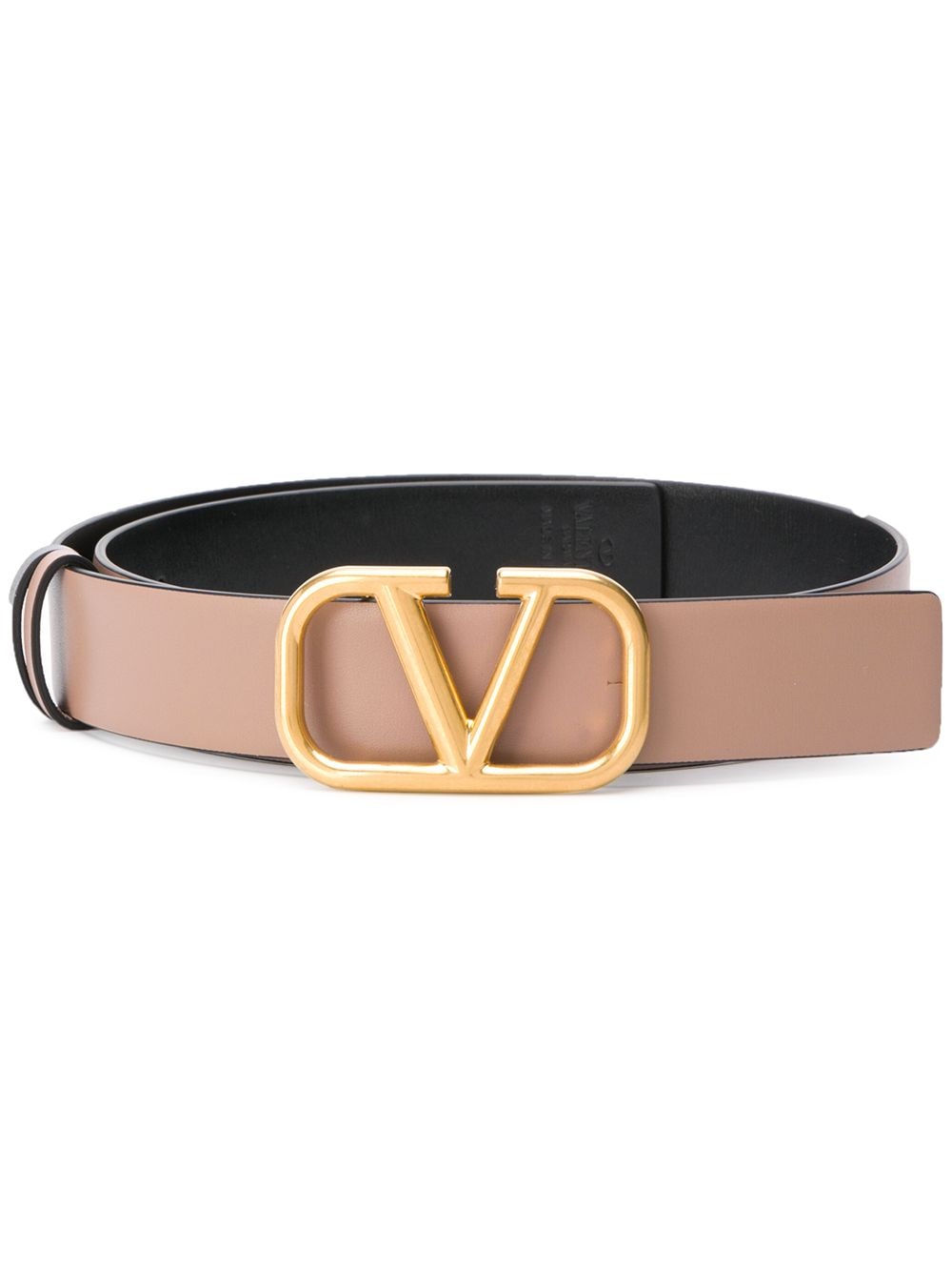 Valentino Garavani VLogo Signature 30mm reversible belt - Neutrals von Valentino Garavani