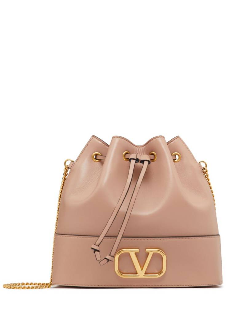 Valentino Garavani VLOGO bucket bag - Pink von Valentino Garavani