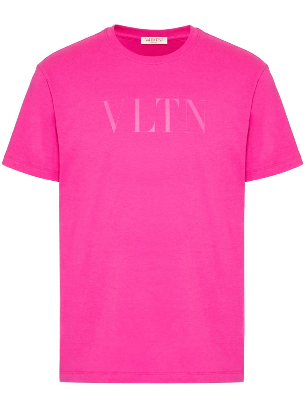 Valentino Garavani VLTN-print cotton T-shirt - Pink von Valentino Garavani