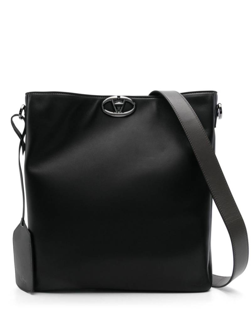 Valentino Garavani VLogo Locker shoulder bag - Black von Valentino Garavani