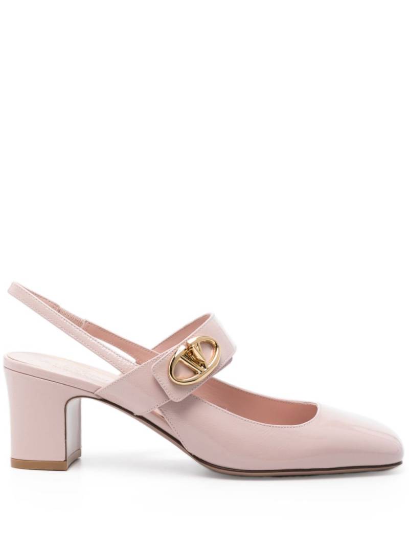 Valentino Garavani VLogo Locker slingback pumps - Pink von Valentino Garavani