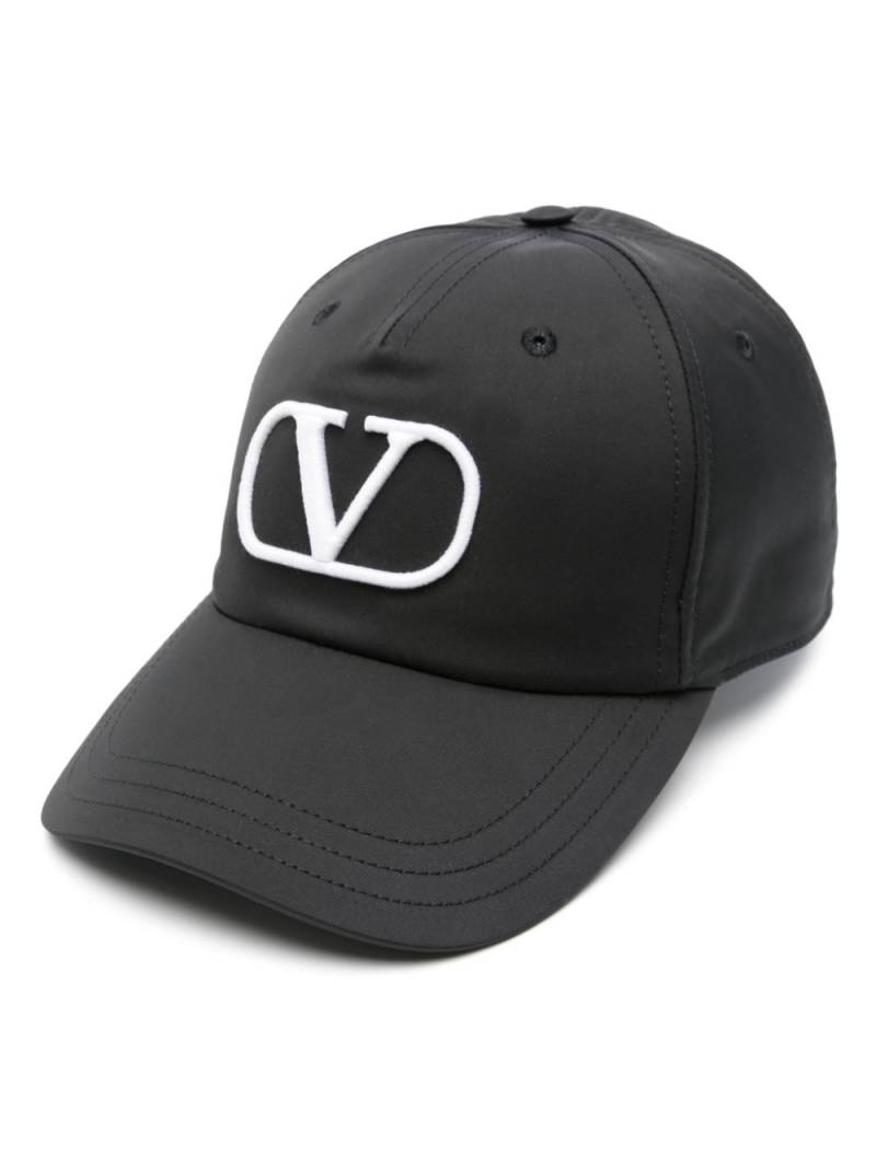 Valentino Garavani VLogo Signature baseball hat - Black von Valentino Garavani