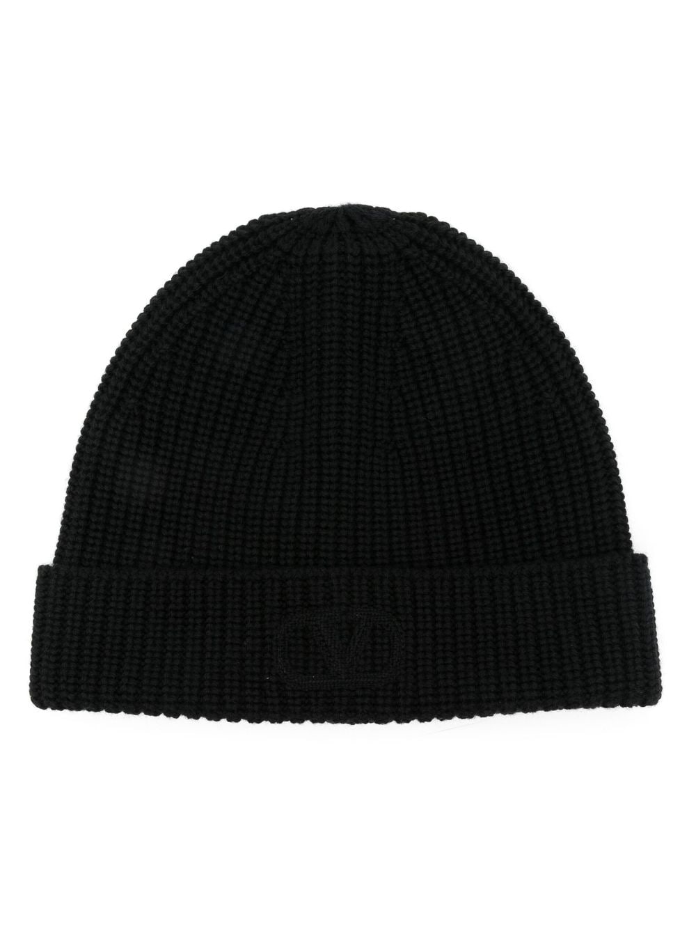 Valentino Garavani VLogo Signature beanie - Black von Valentino Garavani