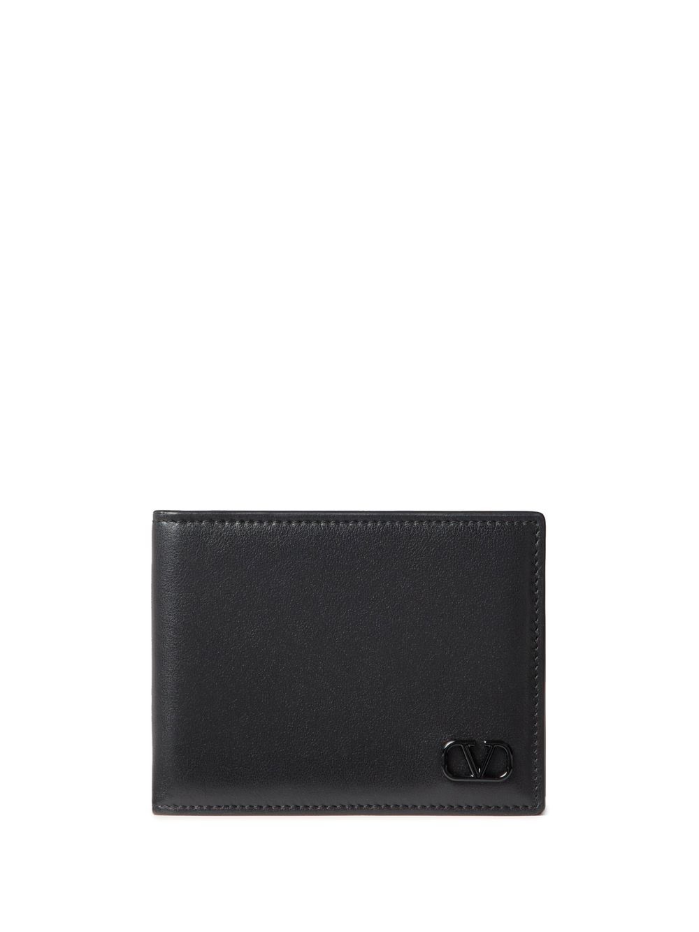 Valentino Garavani VLogo Signature bi-fold wallet - Black von Valentino Garavani