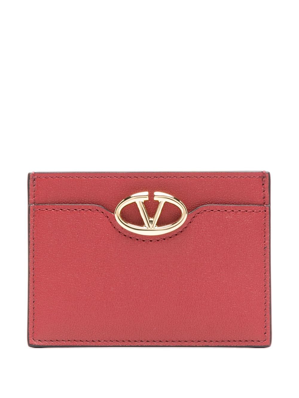 Valentino Garavani VLogo Signature cardholder - Red von Valentino Garavani