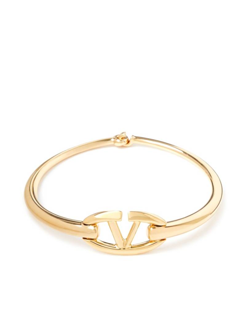 Valentino Garavani VLogo Signature chocker necklace - Gold von Valentino Garavani